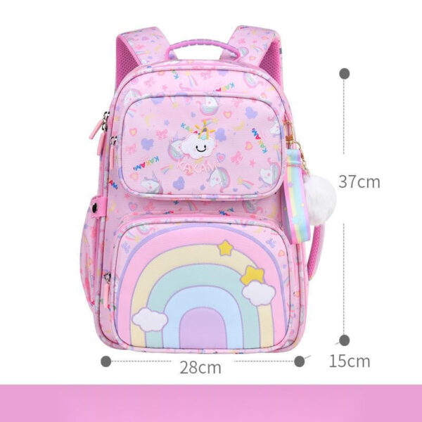 Rainbow Unicorn School Backpacks for Girls