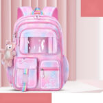 Enchanting Princess School Backpacks for Girls - Pink & Purple