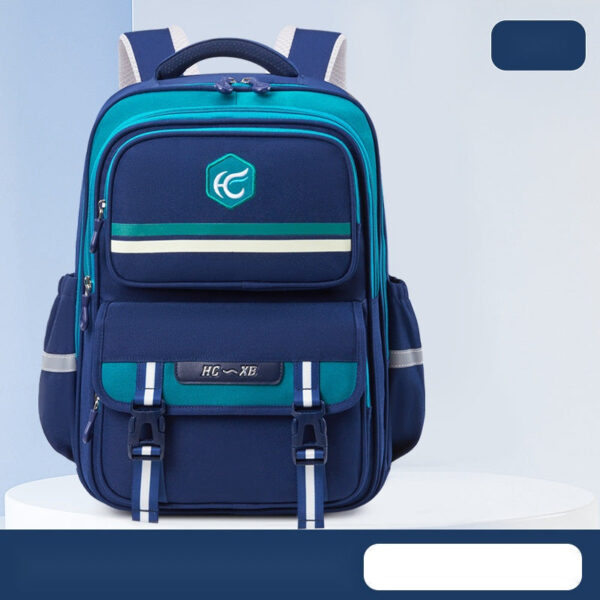 Dual-Tone School Backpacks – Bold & Functional Design