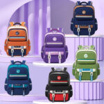 Dual-Tone School Backpacks – Bold & Functional Design
