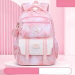 Princess-Themed School Backpacks for Girls – Floral & Cartoon Style