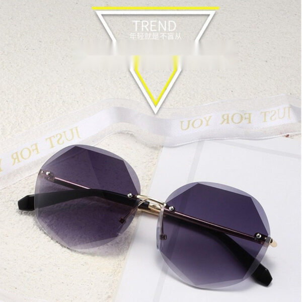 Edgy Crystal Polygonal Shades for Women