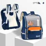 Cartoon-Themed School Backpacks for Kids – With Fun Character Badges