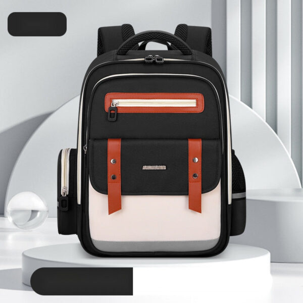 Modern Colorblock School Backpacks – Sleek & Stylish for Kids