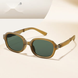 Retro Folding Sunglasses with Integrated Fit