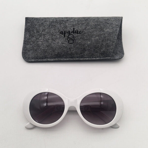 Trendy Retro Oval Sunglasses for Kids