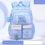Princess-Themed School Backpacks for Girls – Floral & Cartoon Style