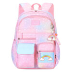 Rainbow Gradient Kids Backpack – Cute & Colorful Design
