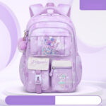 Princess-Themed School Backpacks for Girls – Floral & Cartoon Style