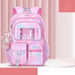 Enchanting Princess School Backpacks for Girls - Pink & Purple