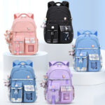Stylish Multi-Pocket School Bags