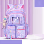 Enchanting Princess School Backpacks for Girls - Pink & Purple