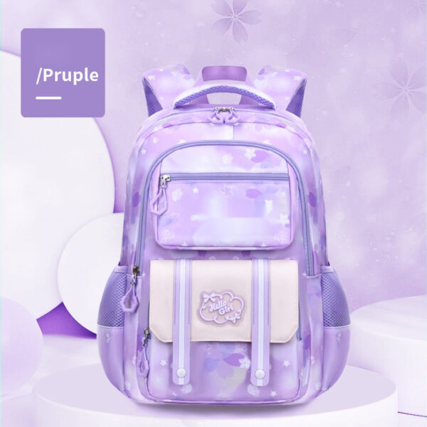 Pastel Floral School Backpacks