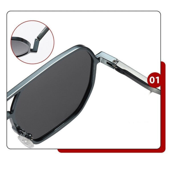 Aviator-Style Polarized Sunglasses