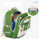 Modern Colorblock School Backpacks – Sleek & Stylish for Kids