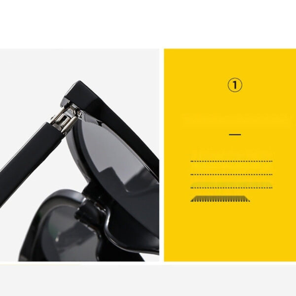 Folding Sunglasses with Euro-American Flair