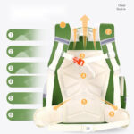 Modern Colorblock School Backpacks – Sleek & Stylish for Kids