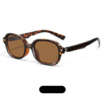 Retro Folding Sunglasses with Integrated Fit
