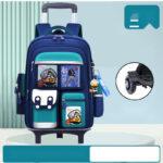 2-in-1 Trolley School Bags for Kids