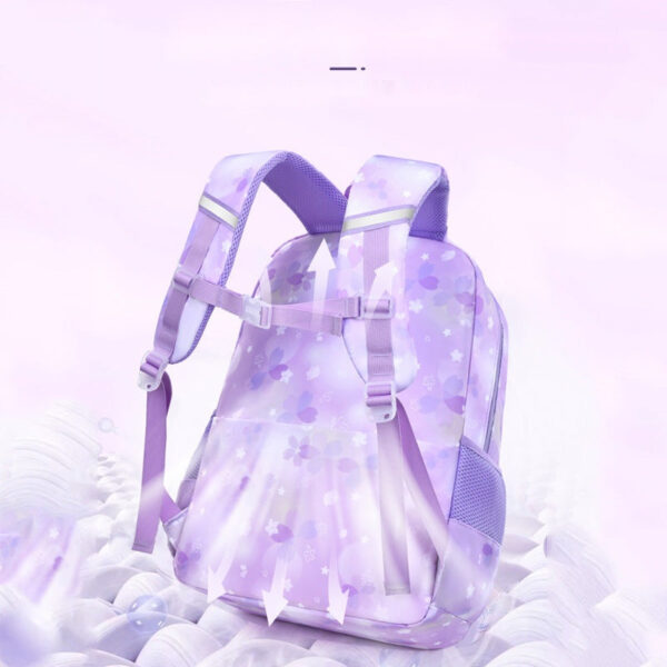 Pastel Floral School Backpacks