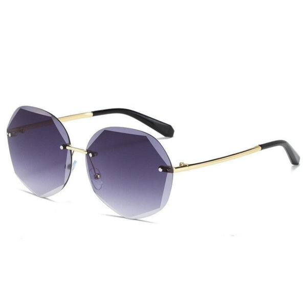 Edgy Crystal Polygonal Shades for Women