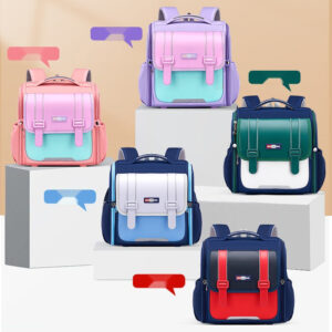 Color-Block School Backpacks for Kids