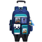 2-in-1 Trolley School Bags for Kids