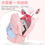 New Ultra-Light Girls' School Backpack – Spine Care & Burden-Reducing Bag for Primary School Students