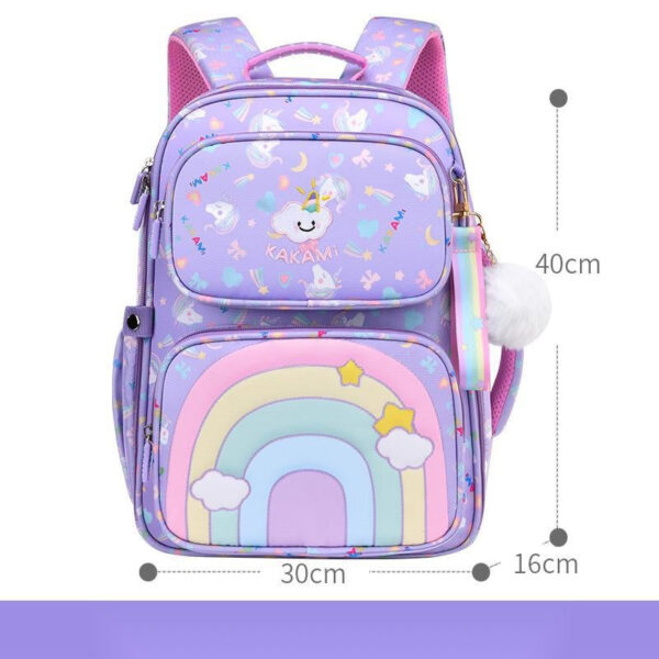 Rainbow Unicorn School Backpacks for Girls