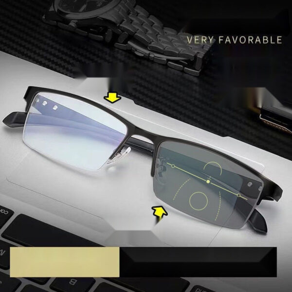 Metal Color-Changing Reading Goggles