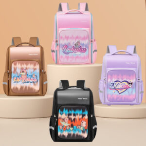 Happy School Cartoon Backpack – Fun Prints & Comfy Carry