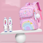 Rainbow Unicorn School Backpacks for Girls