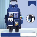 2-in-1 Trolley School Bags for Kids