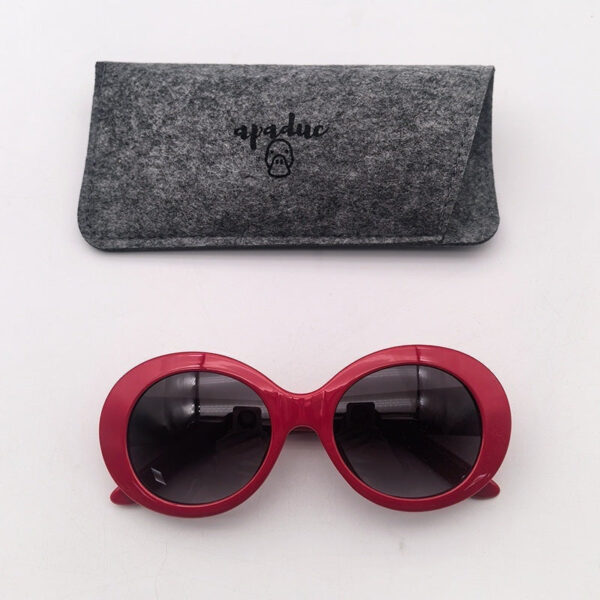 Trendy Retro Oval Sunglasses for Kids