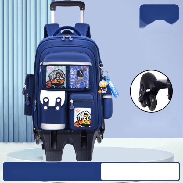 2-in-1 Trolley School Bags for Kids