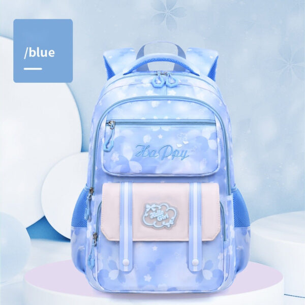 Pastel Floral School Backpacks
