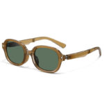 Retro Folding Sunglasses with Integrated Fit