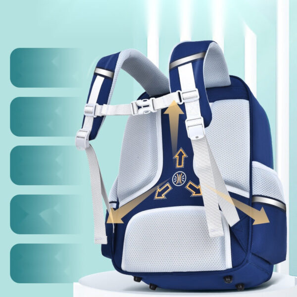 Stylish Multi-Pocket School Backpacks for Kids