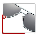 Aluminum-Magnesium Polarized Shades
