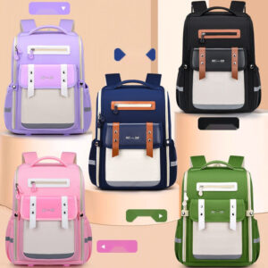 Classic Colorblock Kids Backpacks