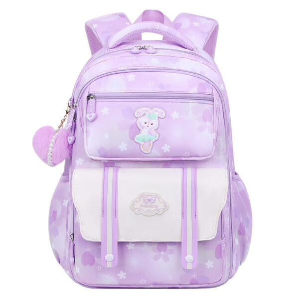 Princess-Themed School Backpacks for Girls – Floral & Cartoon Style