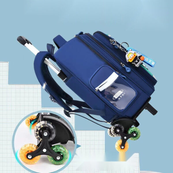 2-in-1 Trolley School Bags for Kids