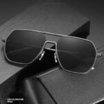 Aviator-Style Polarized Sunglasses