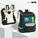 Cartoon-Themed School Backpacks for Kids – With Fun Character Badges