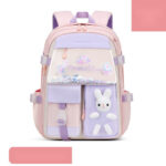 Bunny School Backpacks for Girls – Glitter & Plush Charm