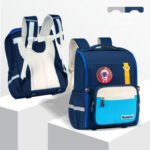 Cartoon-Themed School Backpacks for Kids – With Fun Character Badges