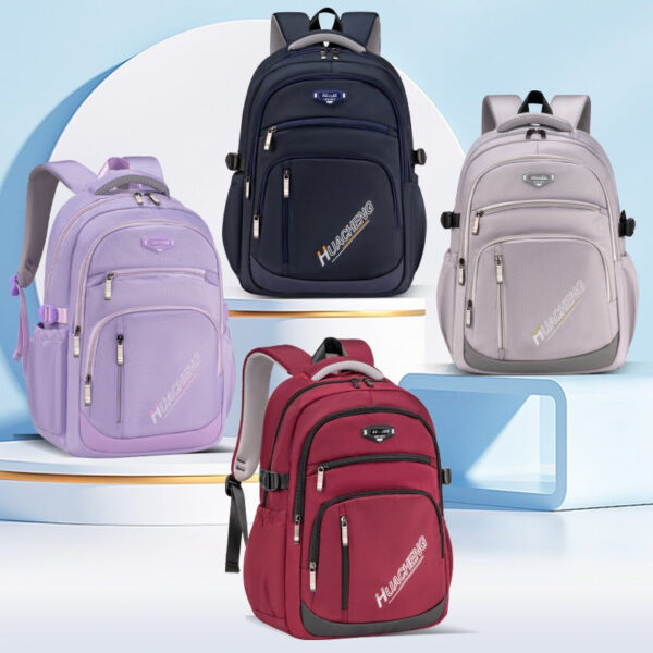 Large Capacity Fashion Backpack – Multi-Pocket Design