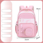 Cute Bear Kids' School Backpack – Spacious & Stylish