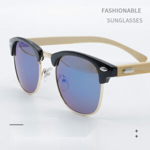 Fashionable Anti-UV Bamboo Sunglasses