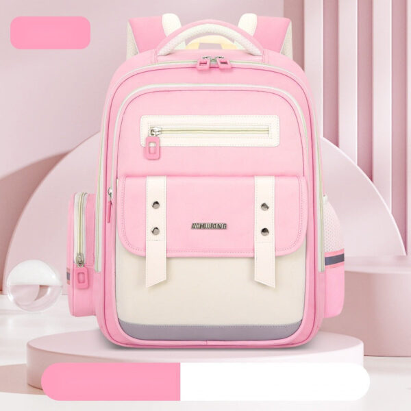 Modern Colorblock School Backpacks – Sleek & Stylish for Kids